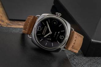 Thumbnail von Panerai Radiomir 8 Days Handaufzug Edelstahl Herrenuhr Ref. PAM00268 B&P 2008