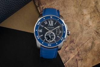 Thumbnail von Cartier Calibre de Cartier Diver Automatik Edelstahl Ref. WSCA0010 3729