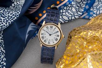 Thumbnail von Cartier Ronde Solo de Cartier Lady Ronde Solo 18K (0,750) Gold/Stahl Damenuhr Ref. W6700355