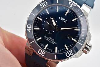 Thumbnail von Oris Aquis Small Second 01 743 7733 4155 45.5mm </h1>