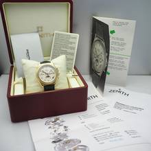 Thumbnail von Zenith El Primero Chronomaster 3019 Chronomaster Vintage Gold 18k/750 Box+Papiere Zenith Service Box/papers +Zenith SERVICED