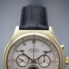 Thumbnail von Zenith El Primero Chronomaster 3019 Chronomaster Vintage Gold 18k/750 Box+Papiere Zenith Service Box/papers +Zenith SERVICED
