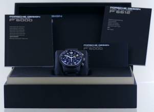Thumbnail von Porsche Design Dashboard Chronograph P6612 Titan Sport Titanband Black PVD B+P </h1>