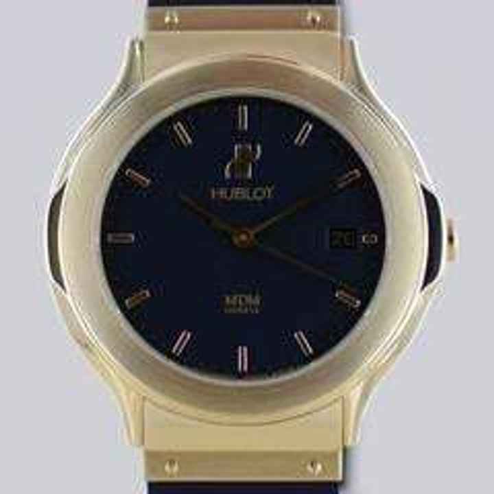  Hublot 18K MDM Automatic 36mm Black Gold Rubber Top rar </h1> 