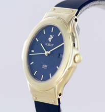 Thumbnail von Hublot 18K MDM Automatic 36mm Black Gold Rubber Top rar </h1>