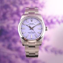 Thumbnail von Rolex Oyster Perpetual 34 Lavender Dial NEW '25 </h1>