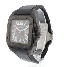 Thumbnail von Cartier Santos 100 XL Steel PVD </h1>