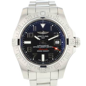  Breitling Avenger II Seawolf 45MM Black Dial </h1> 
