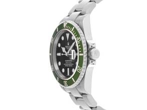 Thumbnail von Rolex Submariner Date Kermit Ref.16610LV 2006 LC 100 Full Set Original Unpoliert </h1>