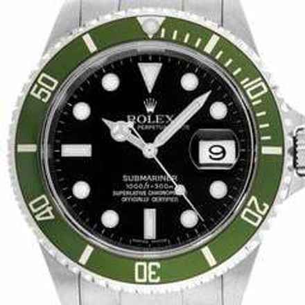  Rolex Submariner Date Kermit Ref.16610LV 2006 LC 100 Full Set Original Unpoliert </h1> 