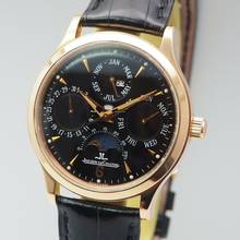 Thumbnail von Jaeger-LeCoultre Master Perpetual Calendar 140.2.80S Rosegold 18k/750 BLACK Box+Papiere