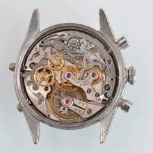 Thumbnail von Rolex Chronograph Dato Compax 4767 Jean-Claude Killy chronograph ivory dial very rare 1947's </h1>