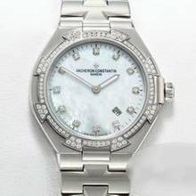 Thumbnail von Vacheron Constantin Overseas 25750 Edelstahl Diamanten Damen Medium Stahl Steel </h1>
