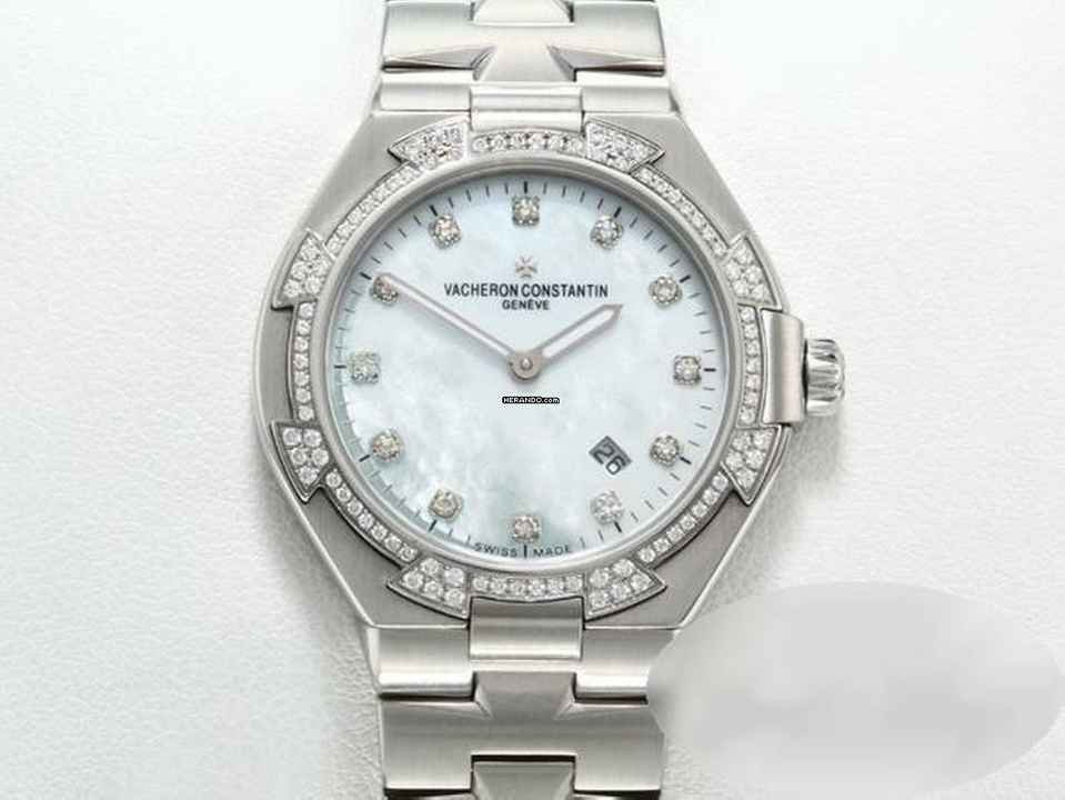  Vacheron Constantin Overseas 25750 Edelstahl Diamanten Damen Medium Stahl Steel </h1> 