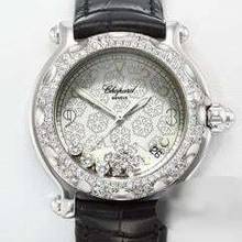 Thumbnail von Chopard Happy Sport Snowflake 288946 Edelstahl Weissgold 750 Diamanten Steel 18kt White Gold </h1>