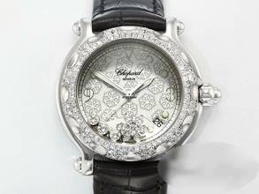 Thumbnail von Chopard Happy Sport Snowflake 288946 Edelstahl Weissgold 750 Diamanten Steel 18kt White Gold </h1>