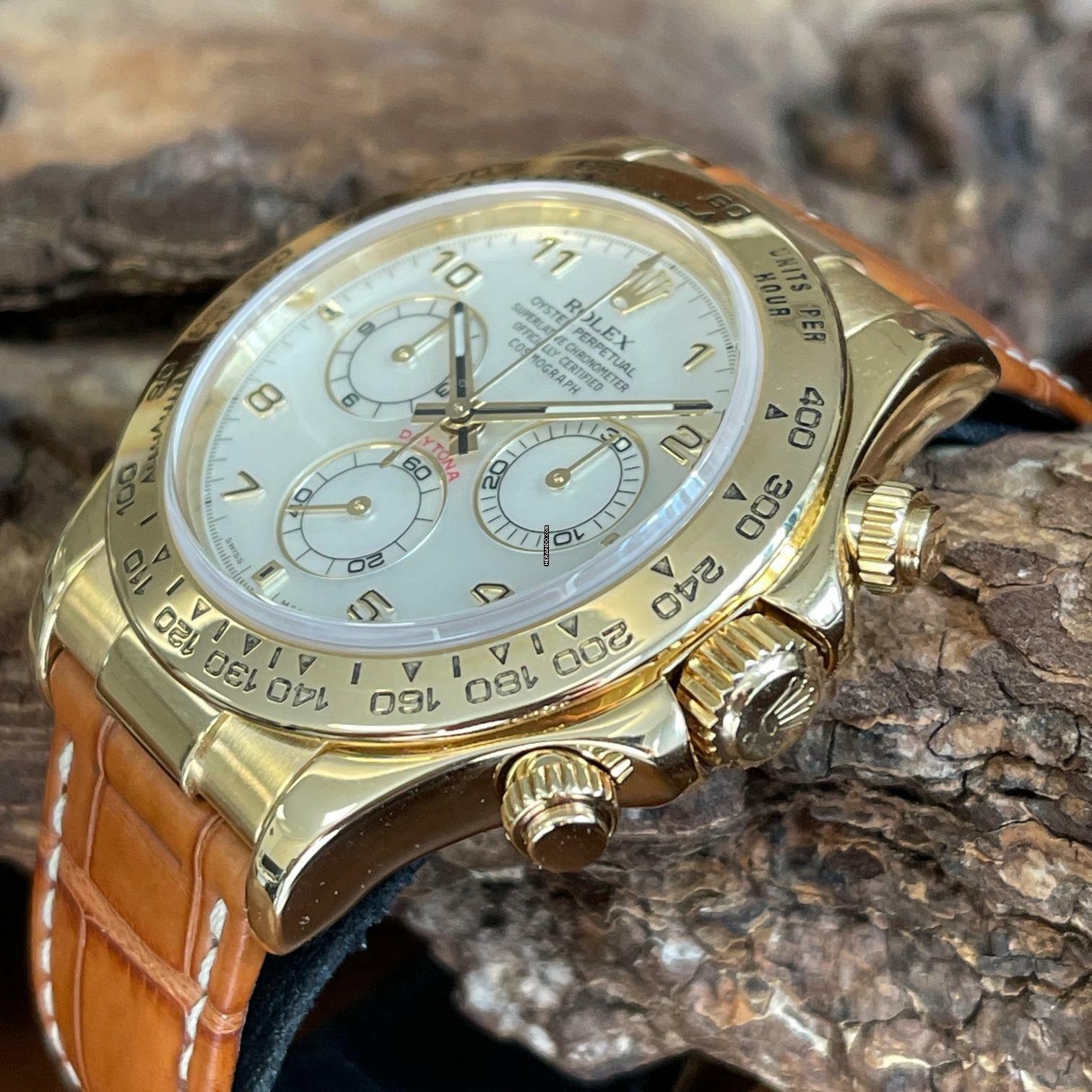 Rolex Daytona Daytona Mother of Pearl Dial - Box/Servicepapiere - Ref. 116518