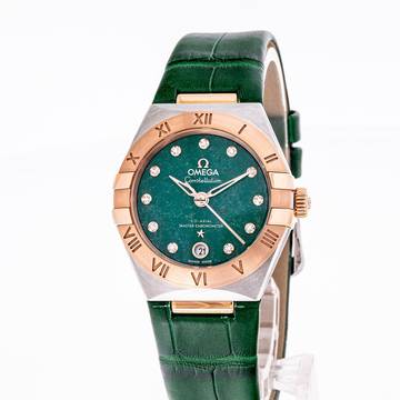  Omega Constellation 29 Aventurin Green Rose Gold – 131.23.29.20.99.001 – NEW – 07/2025 Full 