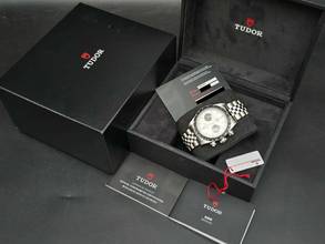 Thumbnail von Tudor Black Bay Chrono M79360N-0014 Jubilee Bracelet White dial Unworn/New Condition Full Set 12-2025