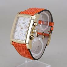 Thumbnail von Longines DolceVita Dolce Vita 18k Gold Quarz Chronograph 3 Kaufmann Armbänder 28 x 34 mm