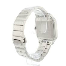 Thumbnail von Cartier Santos Large Model Blue Dial </h1>