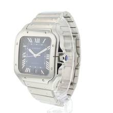 Thumbnail von Cartier Santos Large Model Blue Dial </h1>