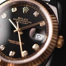 Thumbnail von Rolex Datejust 41 Steel / Gold / Fluted / Jubilee Black Diamond Dial Like NEW </h1>