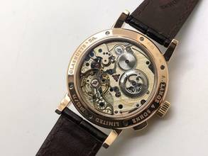 Thumbnail von A. Lange & Söhne Richard Lange Referenzuhr 40mm 18k Rose Gold Box And Papers Like New 250.032 2013