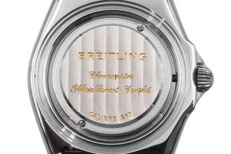 Thumbnail von Breitling Wings Lady Black Dial Datum Edelstahl Quarz Ref. A67350 Papiere
