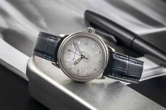 Thumbnail von Blancpain Léman Ultra Slim Automatik Edelstahl Damenuhr Ref. 2102-1127-11