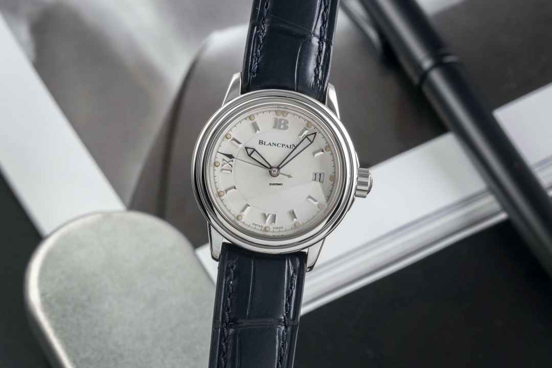  Blancpain Léman Ultra Slim Automatik Edelstahl Damenuhr Ref. 2102-1127-11  
