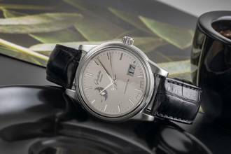 Thumbnail von Glashütte Original Senator Panoramadatum Stahl Automatik Herrenuhr Ref. 39-41-04-12-04