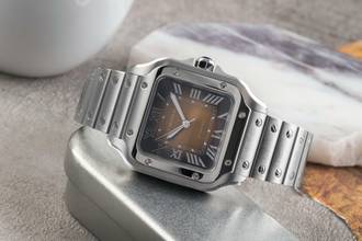 Thumbnail von Cartier Santos de Cartier Stahl Automatik Herrenuhr Ref. WSSA00065