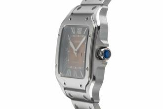 Thumbnail von Cartier Santos de Cartier Stahl Automatik Herrenuhr Ref. WSSA00065