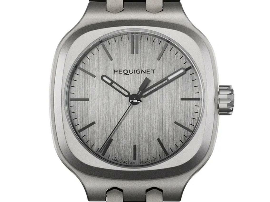  Pequignet Concorde Green Dial Ref.9045336 Full Set Neu 