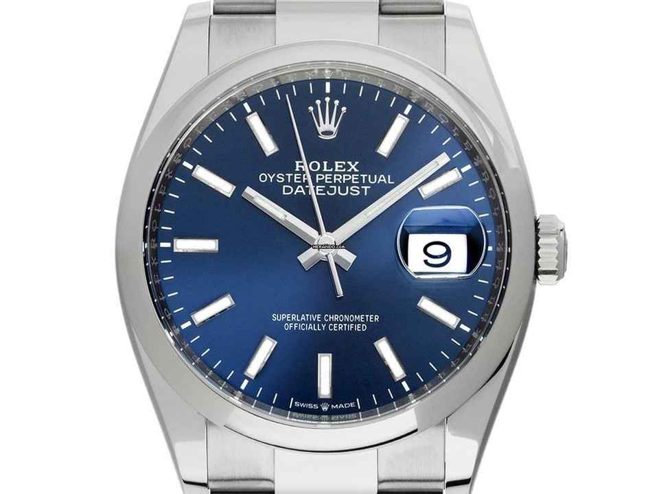  Rolex Datejust 36 Ref.126200 2022 Full Set wie Neu 