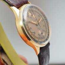 Thumbnail von Chronographe Suisse Cie 2-tone dial 2 Register Gold 18k/750 Venus 170 </h1>