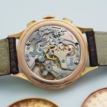 Thumbnail von Chronographe Suisse Cie 2-tone dial 2 Register Gold 18k/750 Venus 170 </h1>