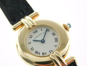 Thumbnail von Cartier Colisee 18k Gelbgold Damenuhr im Top Zustand original Band und Schließe