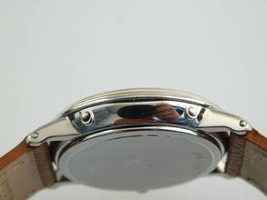 Thumbnail von Blancpain Villeret Handaufzug Triple Calendar Mondphase Stahl - Goldlünette 34 mm TOP Zustand seltene Herrenuhr </h1>