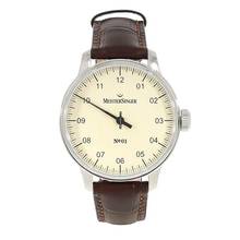 Thumbnail von Meistersinger N° 01 Einzeiger Herrenuhr Handaufzug AM3303