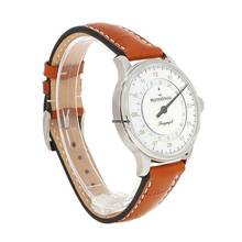 Thumbnail von Meistersinger Perigraph Einzeiger Herrenuhr 38 mm Automatik â Weiss BM1101G