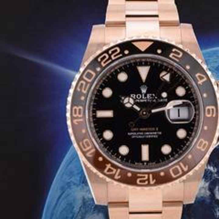  Rolex GMT-Master II 126715chnr Rose Gold - New </h1> 