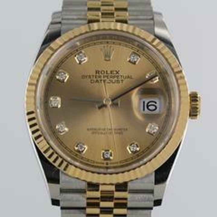  Rolex Datejust 36 Full Set//Ref.126233//2021//Diamant//#728 </h1> 