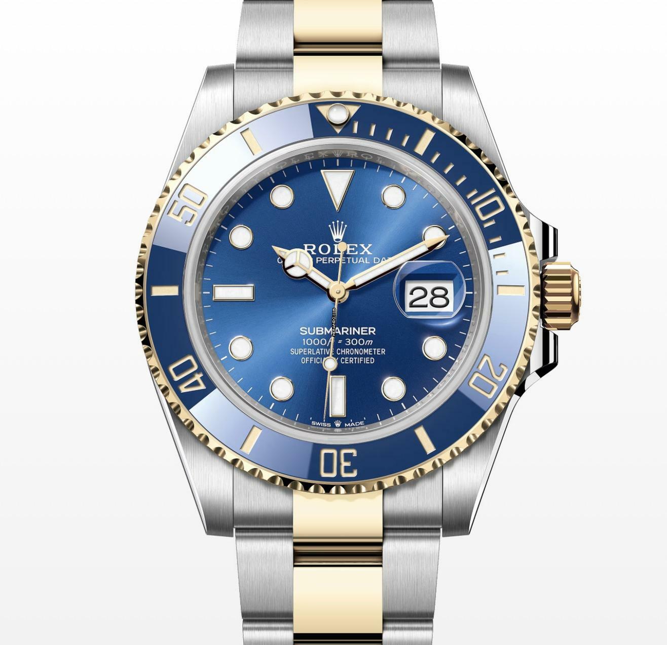  Rolex Submariner Date Bluesy//REF.126613LB//Mai 2025//NEU&UNGETRAGEN//#736  