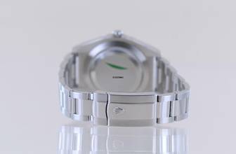 Thumbnail von Rolex Datejust II Stahl Weißgold Oyster silver Diamond Dial 41mm 116334 B+P </h1>