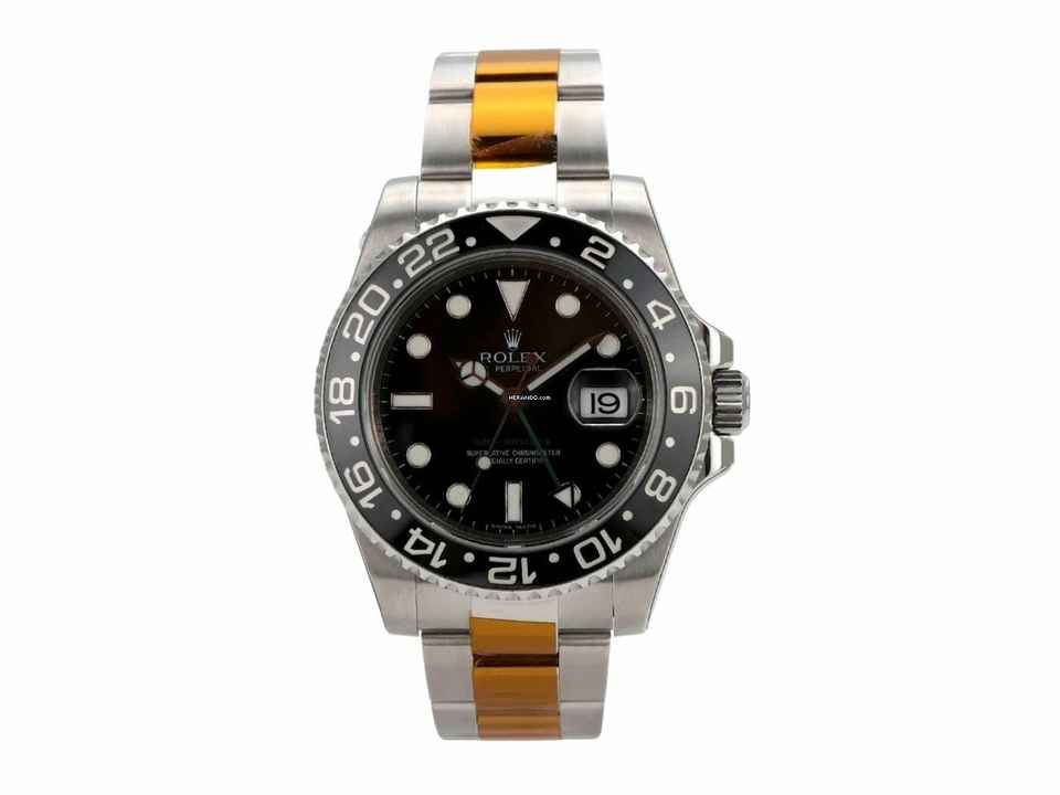 Rolex GMT-Master II Edelstahl Ref. 116710LN </h1> 