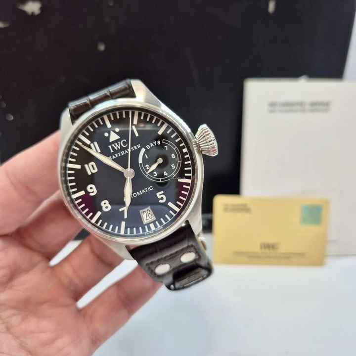  IWC Große Fliegeruhr Big Pilot 7 Days 1st Generation 46mm Automático Completo 