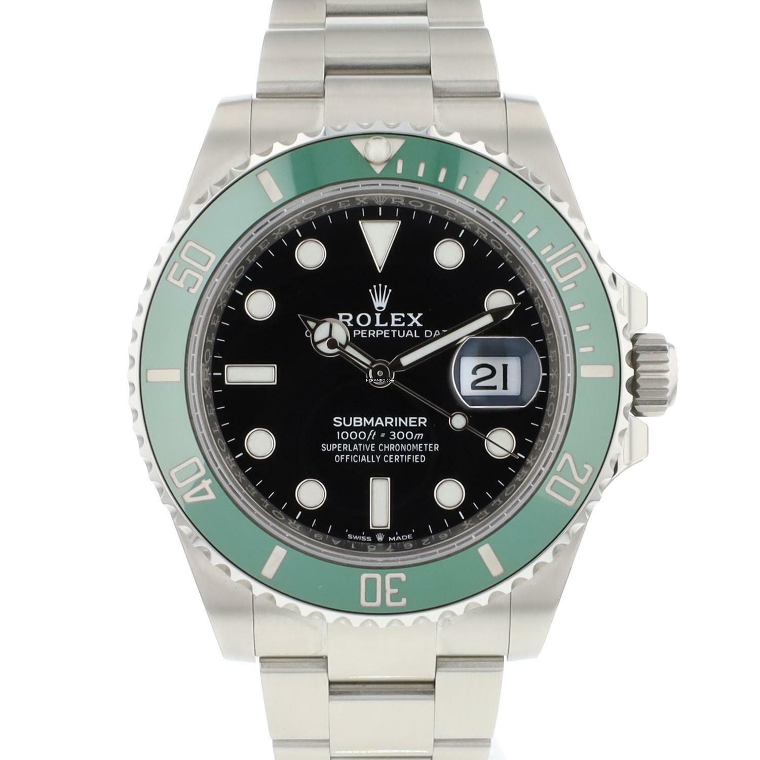  Rolex Submariner Date Green 126610LV NEW IN STICKERS '22 </h1> 