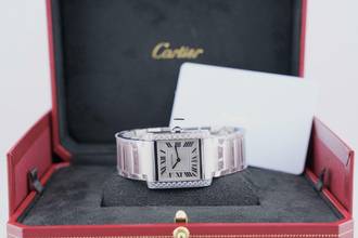 Thumbnail von Cartier Tank Française Medium UNWORN Box And Papers W4TA0021 2023